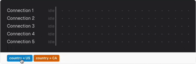 Query locking simulator